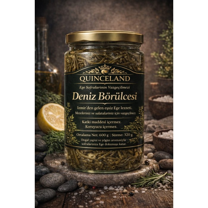 deniz börülcesi egeden cam kavanoz 320 gr