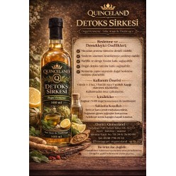 Detox sirkesi cam şişe 500 ml