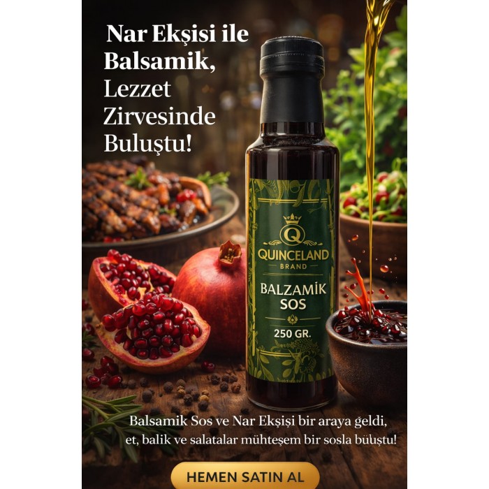 balzamik sos 250 ml dorika cam şişe