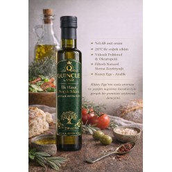 0.250 ml dorika şişe soğuk sıkım ilk hasat zeytin yağı 0.48 dizem